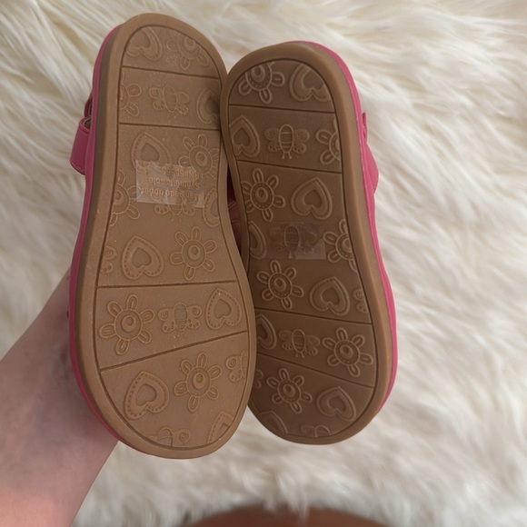 Nordstrom Kids Sandal Pink Eyelet - Picture 2 of 4